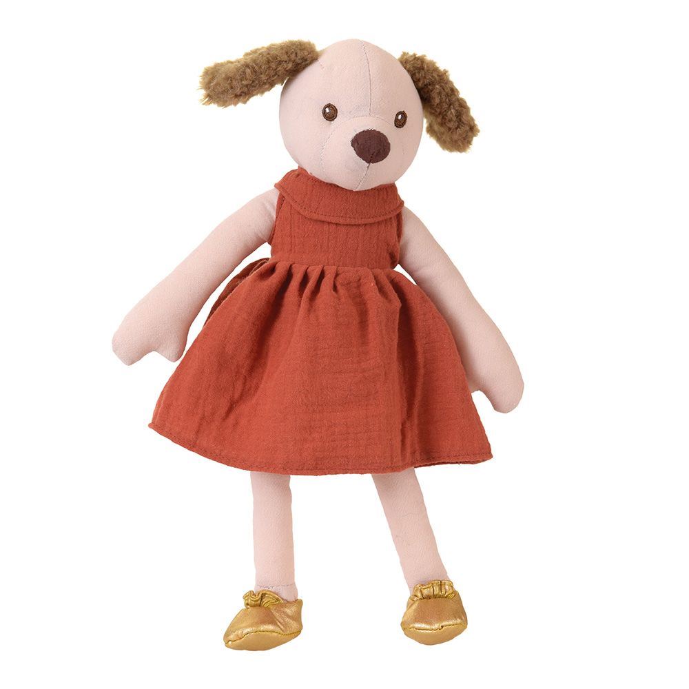 Egmont umarmt Amy, die Hündin. 35 cm. 0+