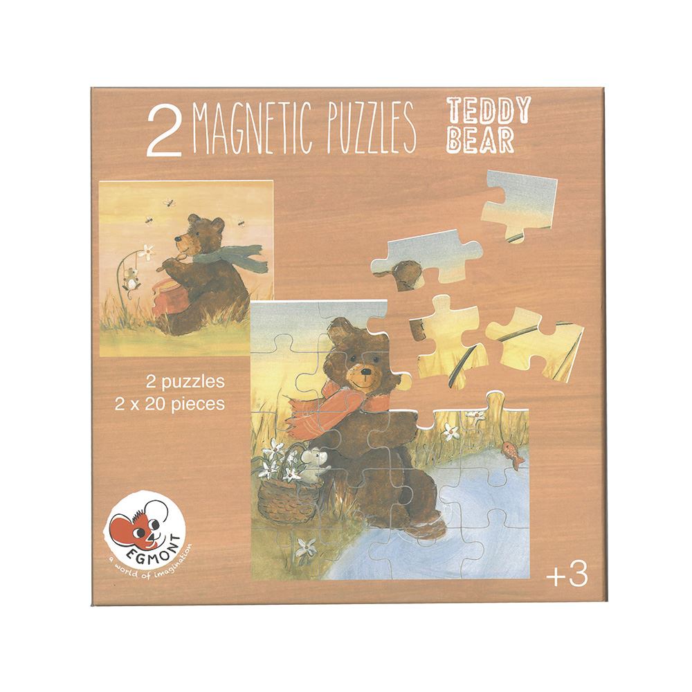 Egmont Magnetpuzzle Teddybär. 17,5x1