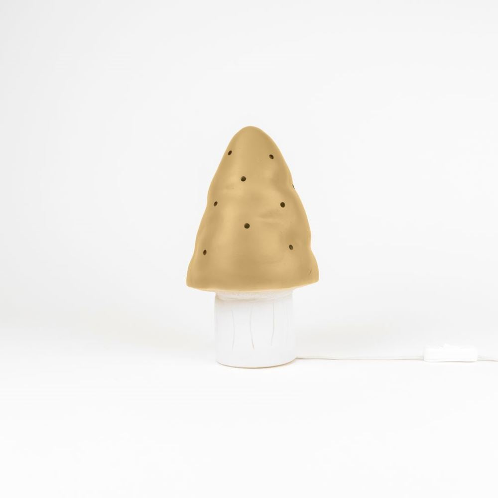 Egmont Lampe Pilz Mokka + Dimmer.