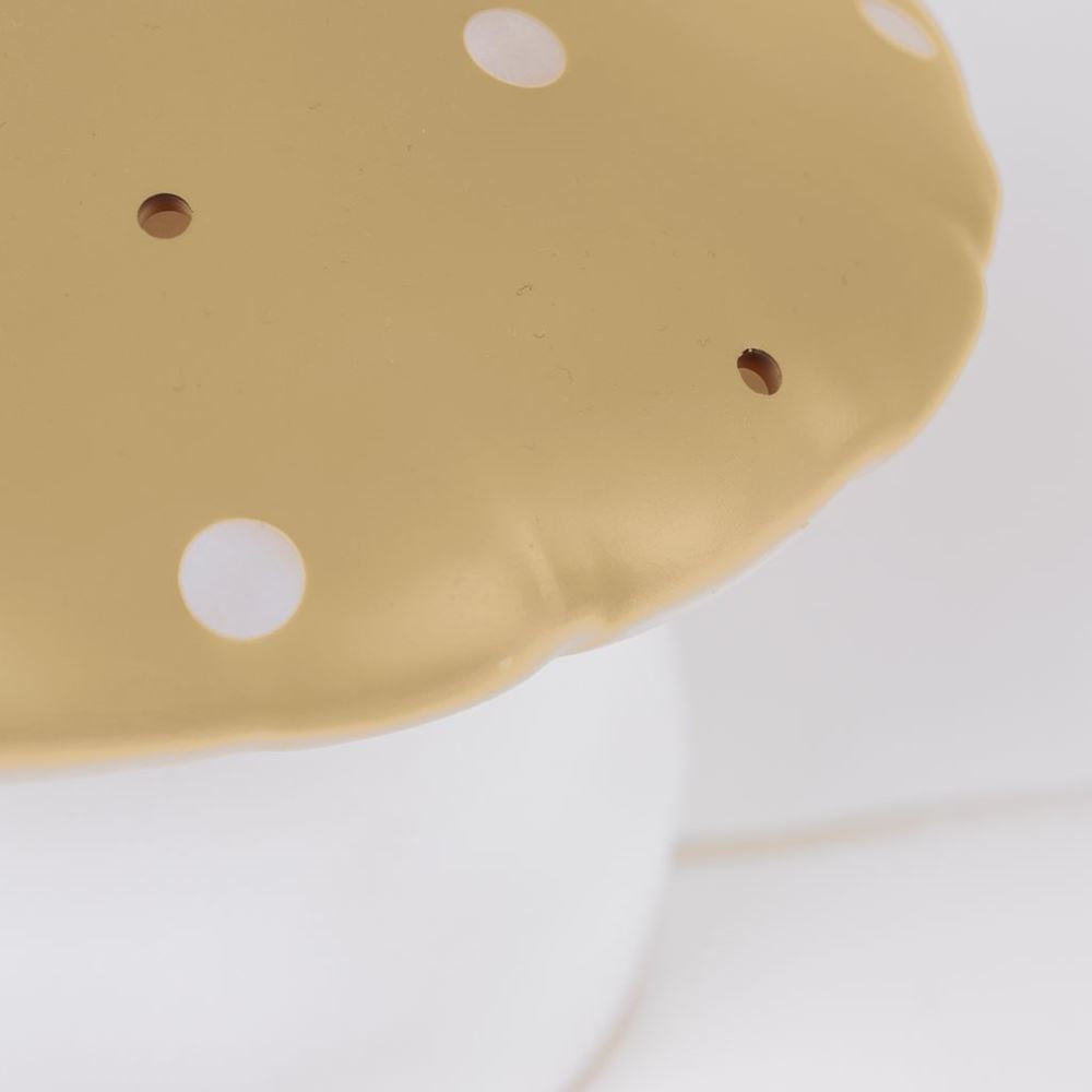 Egmont Lampe Pilz Mokka + Dimmer.