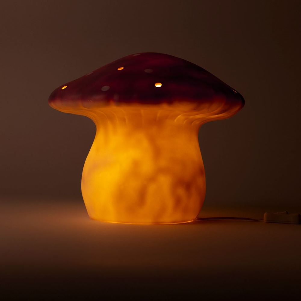 Egmont Lampenpilz Flieder + Dimmer.