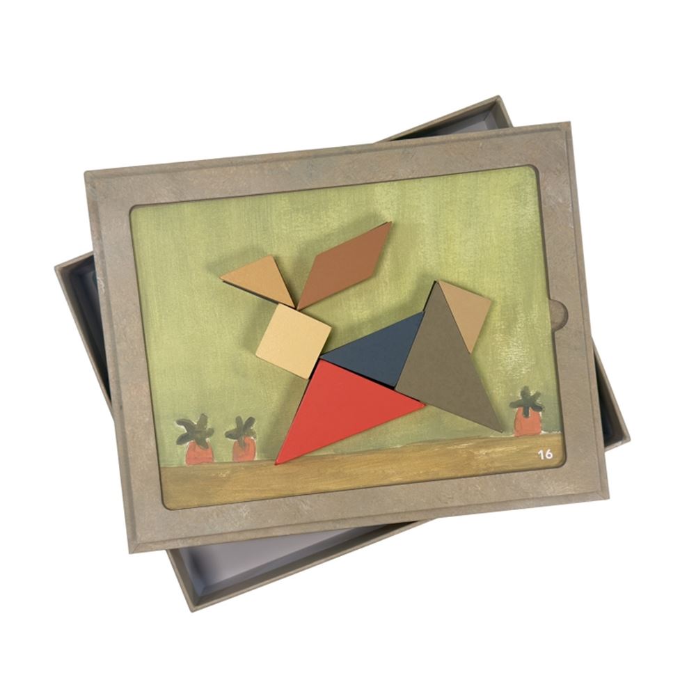 Egmont Magnetspiel Tangram. 23x18x4
