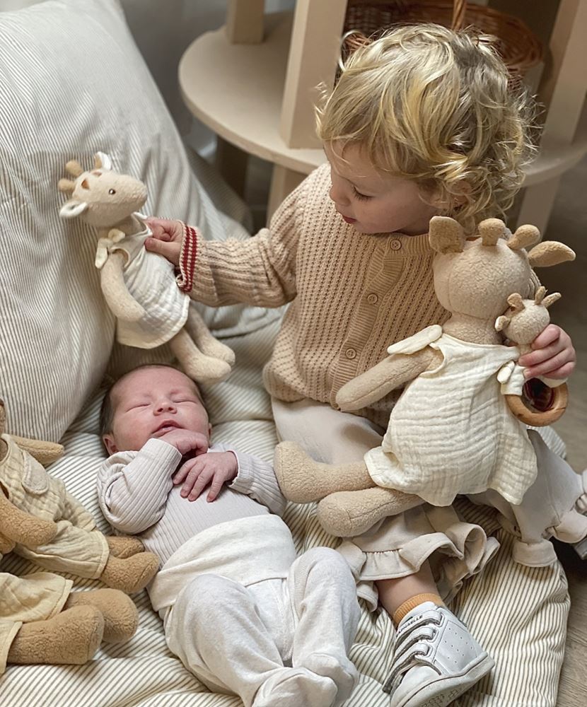 Egmont Kuscheltier Rassel Giraffe Leonie.