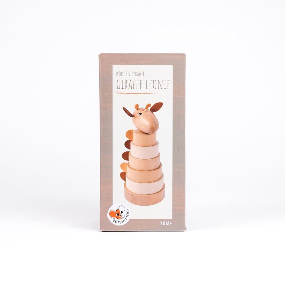Holzstapel Giraffe Leonie. 21x10x10