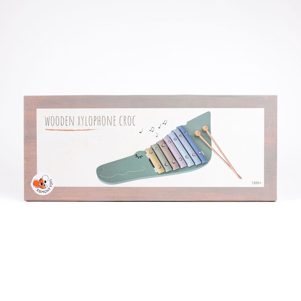 Egmont Holz-Xylophon-Krokodil. 50x19x3