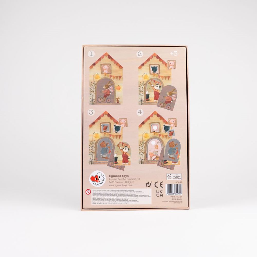Egmont mehrschichtiges Puzzle Freunde. fsc ka