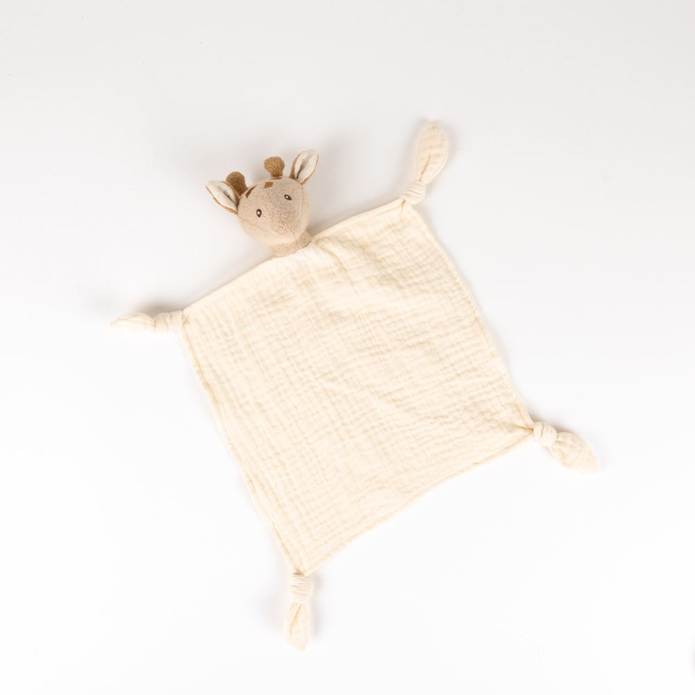 Egmont Giraffe Leonie Kuscheltuch. 23 cm