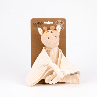 Egmont Giraffe Leonie Kuscheltuch. 23 cm