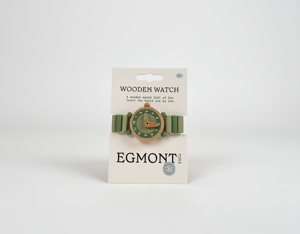 Egmont Holzuhr Raph. 3,5 cm. 3+