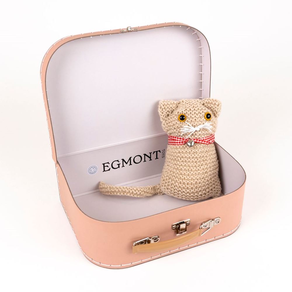 Egmont Häkelset Wollkatze. 29x20x10cm. 3+