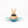 Egmont Clockwater Boat Rabbit. 13x11x7 c
