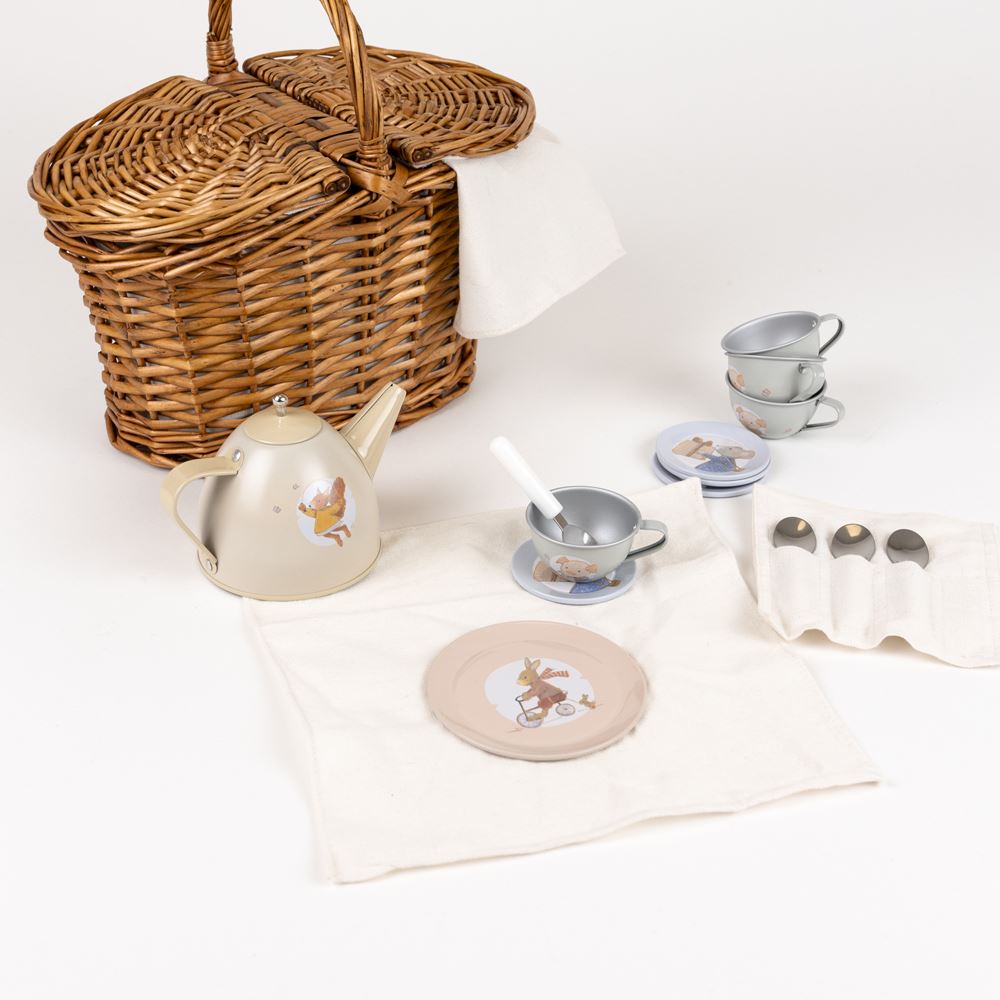 Egmont Zinn-Teeservice Friends in einem m