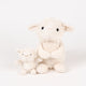 Egmont Kuscheltier Schaf mit Baby. 15x15x12
