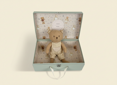 Egmont Kuscheltier Marcel der Bär in Geschenkbox