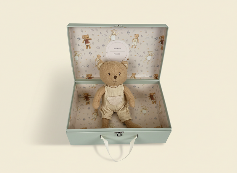 Egmont Kuscheltier Marcel der Bär in Geschenkbox