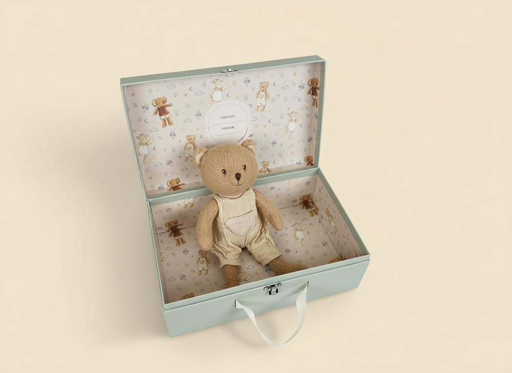 Egmont Kuscheltier Marcel der Bär in Geschenkbox
