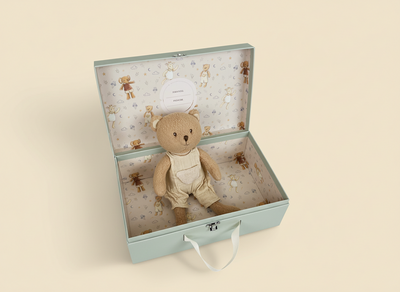 Egmont Kuscheltier Marcel der Bär in Geschenkbox