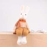 Egmont Lampe Lenny Rabbit rot + Dimmer. 50 - afbeelding 1