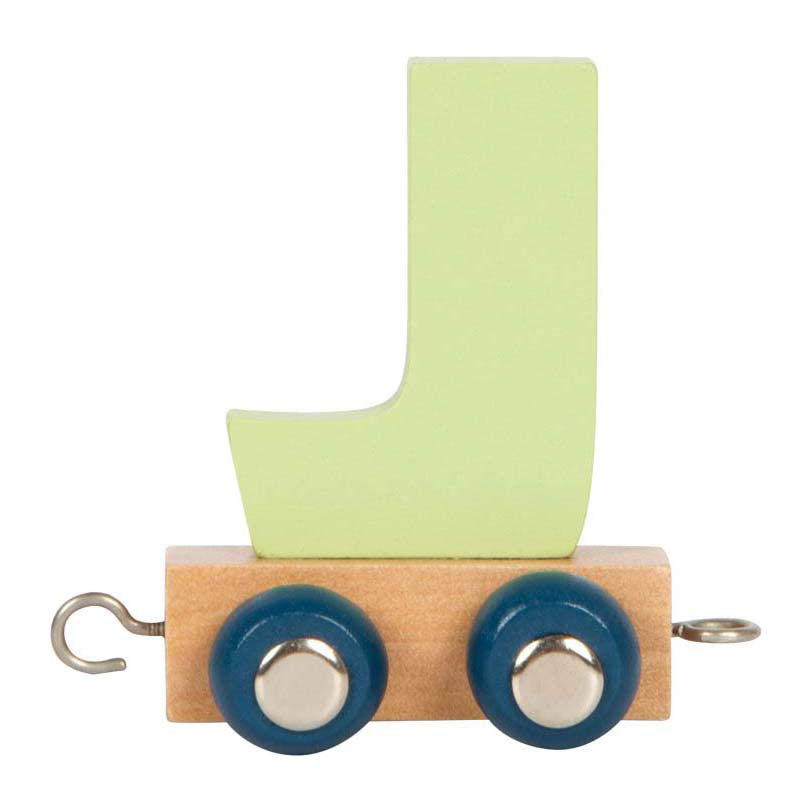 Kleine Fuß Holz Schrift J.
