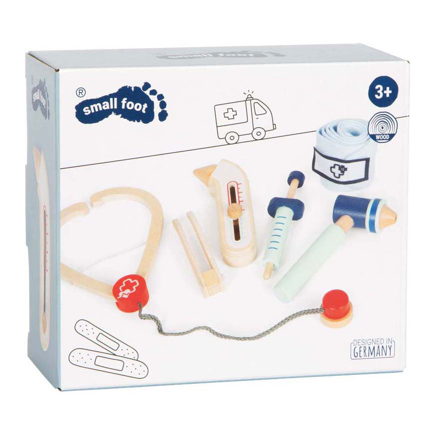 Kleiner Fuß Arztspielset, 6dlg.