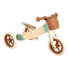 Kleiner Fuß Holz Dreiradtrike Karamellbraun