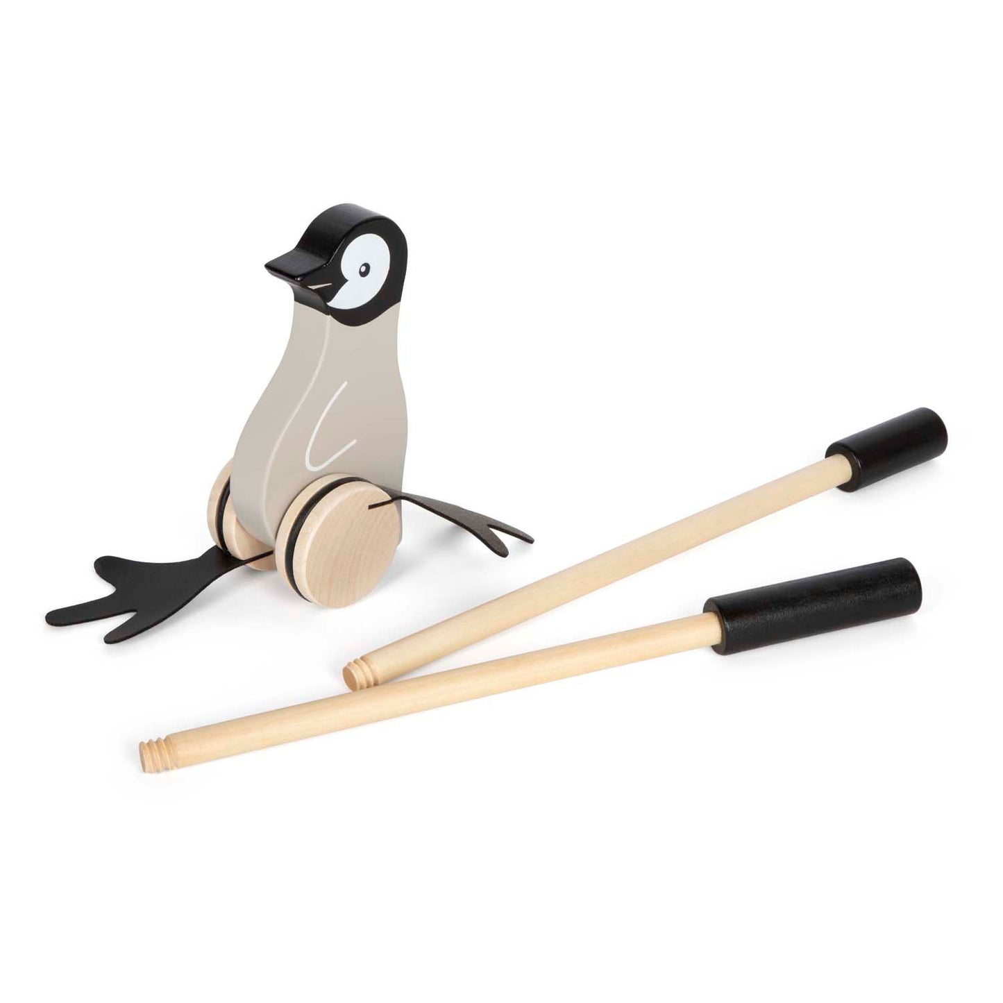 Kleiner Fußholz Push Figuin