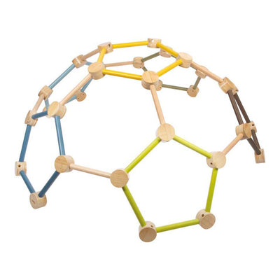 Kleiner Fuß Holz Kletterrahmen Geodome Abenteuer