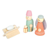Kleiner Fuß - Holz Kribbe Weihnachtsgeschichte Spiel Set Set - afbeelding 2