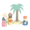 Kleiner Fuß - Holz Kribbe Weihnachtsgeschichte Spiel Set Set