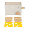 Kleiner Fuß - Holz Toaster Set grau lecker