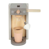 Kleiner Fußkaffeemaschine Spielset grau 'lecker' - afbeelding 3
