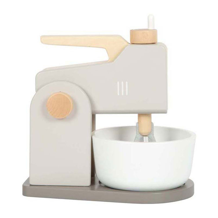 Kleiner Fuß - Holzmixer Spielset grau lecker