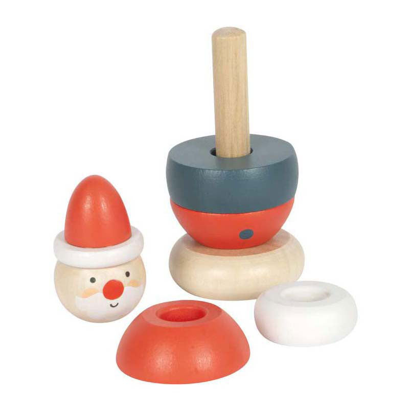 Small Foot - Weihnachts- und Winter-Stapelturm, 9-teilig