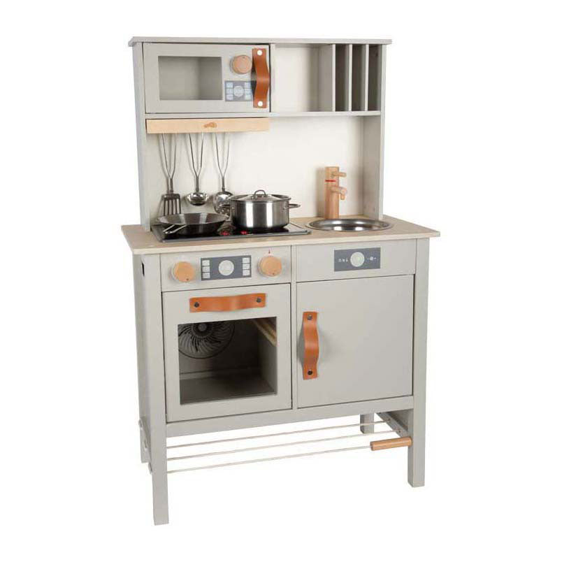 Kleiner Fuß - Holz Speelkeuken Lecker grau
