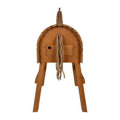 Kleiner Fuß - Holzpferdbraun