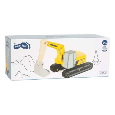Kleiner Fuß - Holzbagger