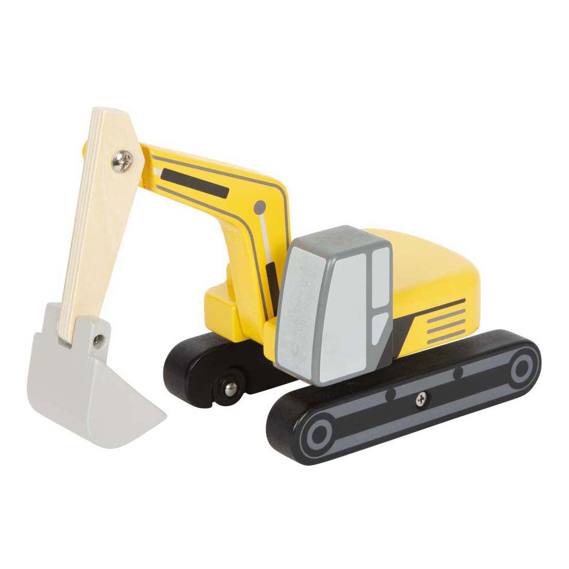 Kleiner Fuß - Holzbagger