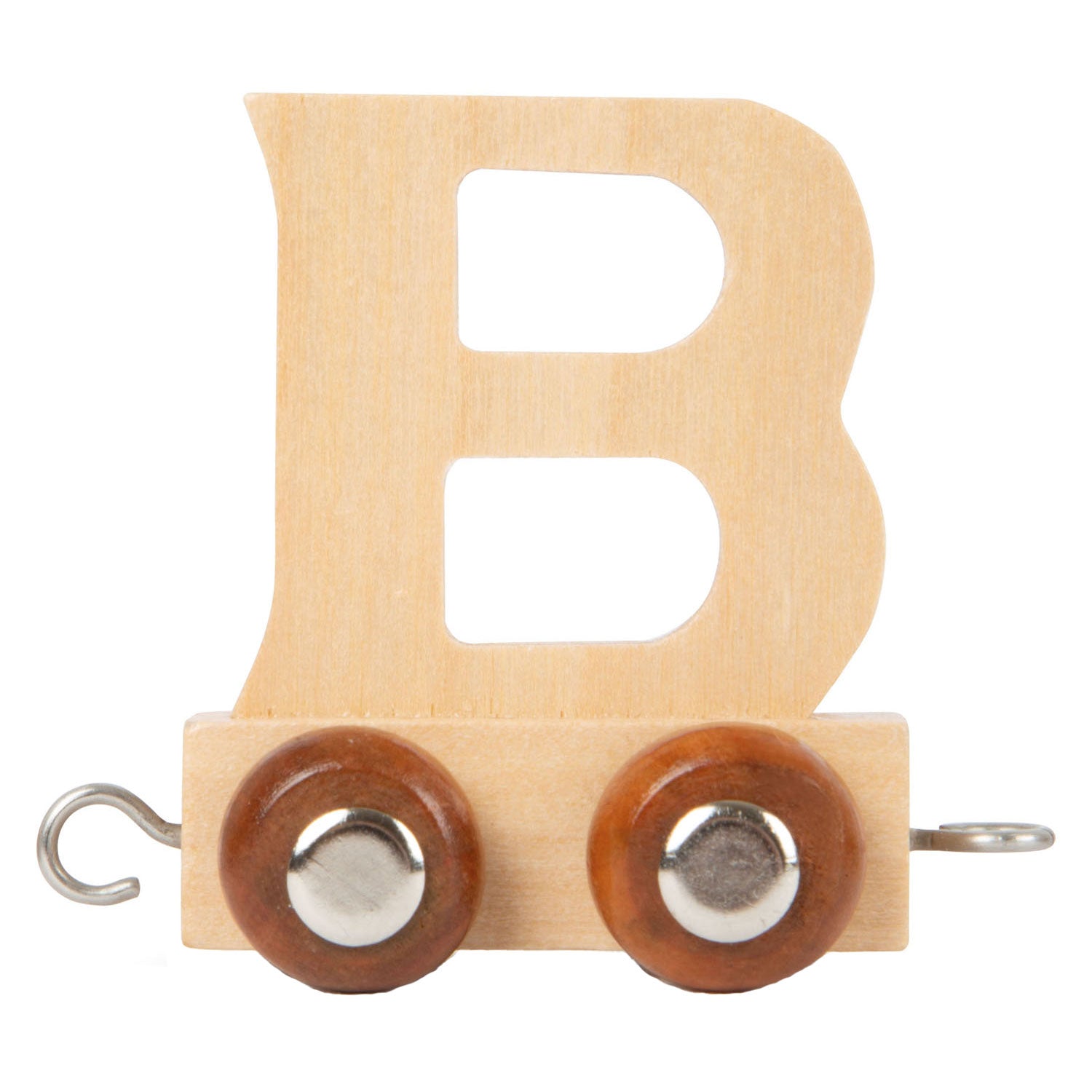 Kleiner Fuß - Holzschrift - B - 12 Stücke