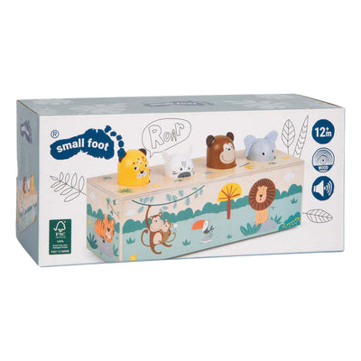 Small Foot - tanzende Holztiere mit Geräuschen Safari FSC