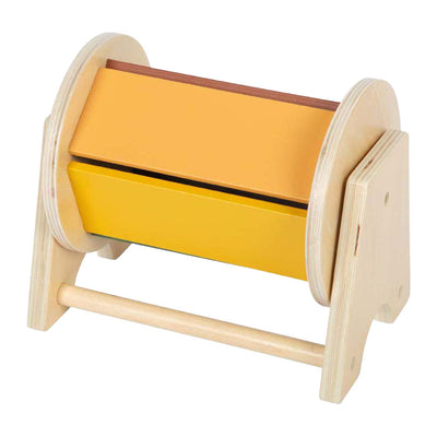 Kleiner Fuß - Montessori-Drehtrommel aus Holz fsc