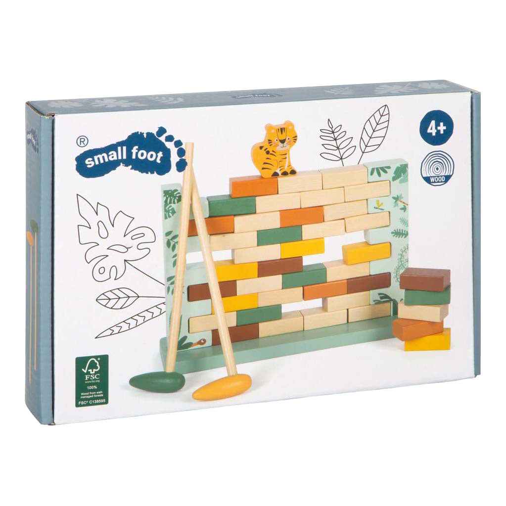Small Foot - Wackelwand aus Holz Safari FSC