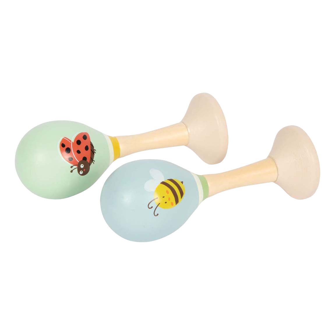 Small Foot - Maracas aus Holz Tiny Friends - 2 Stk.