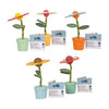Kleiner Fuß - Holzdruckfigur Blume