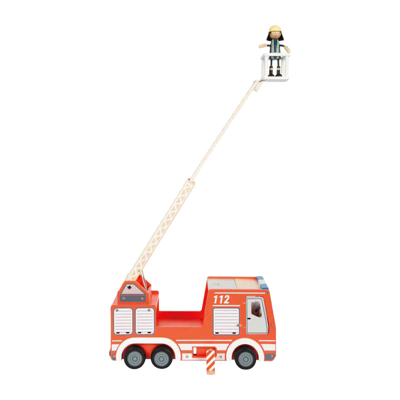 Kleiner Fuß - Feuerwehrauto