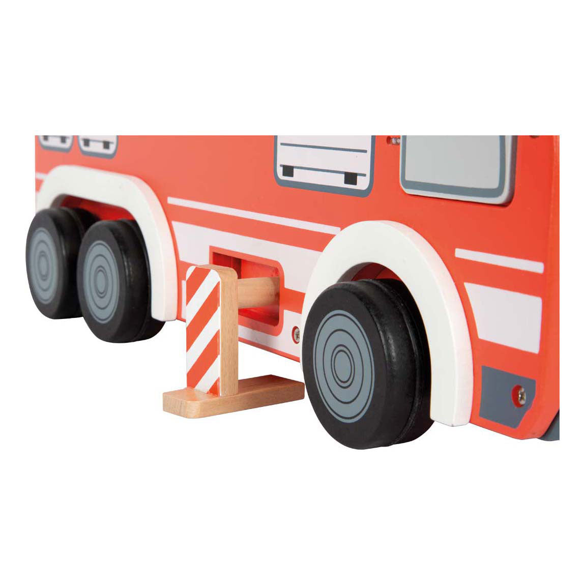 Kleiner Fuß - Feuerwehrauto