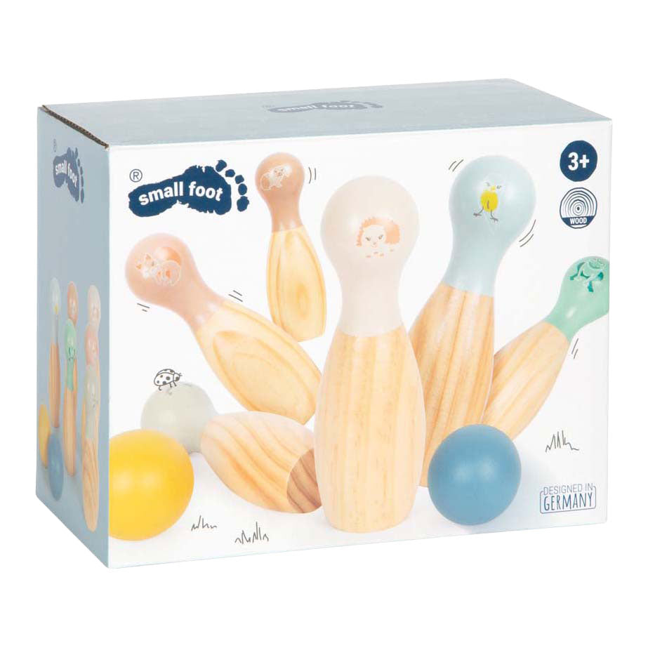 Small Foot - Bowlingspiel Garden Buddies - 8-tlg.