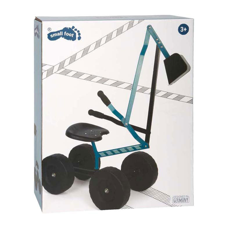 Small Foot - Bagger mit Rädern blau