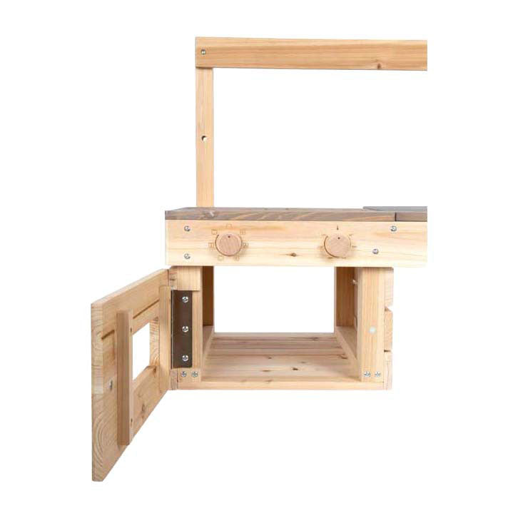 Small Foot – erhöhte Lehmküche aus Holz