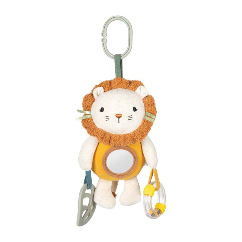 Kleiner Fuß - Hängefigur eines kleinen Löwen aus Stoff