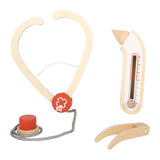 Small Foot - Arzttaschen-Spielset Rot - 8-teilig. - afbeelding 5